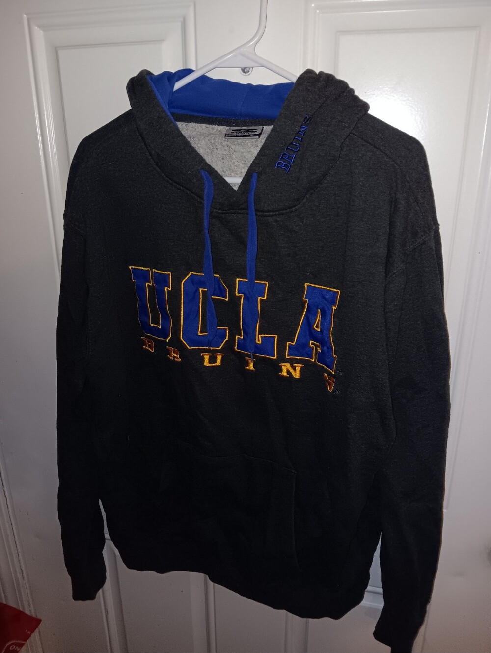 Stadium Athletics Men's  Hoodie in Charcoal Gray UCLA BRUINS NCAA SIZE XL